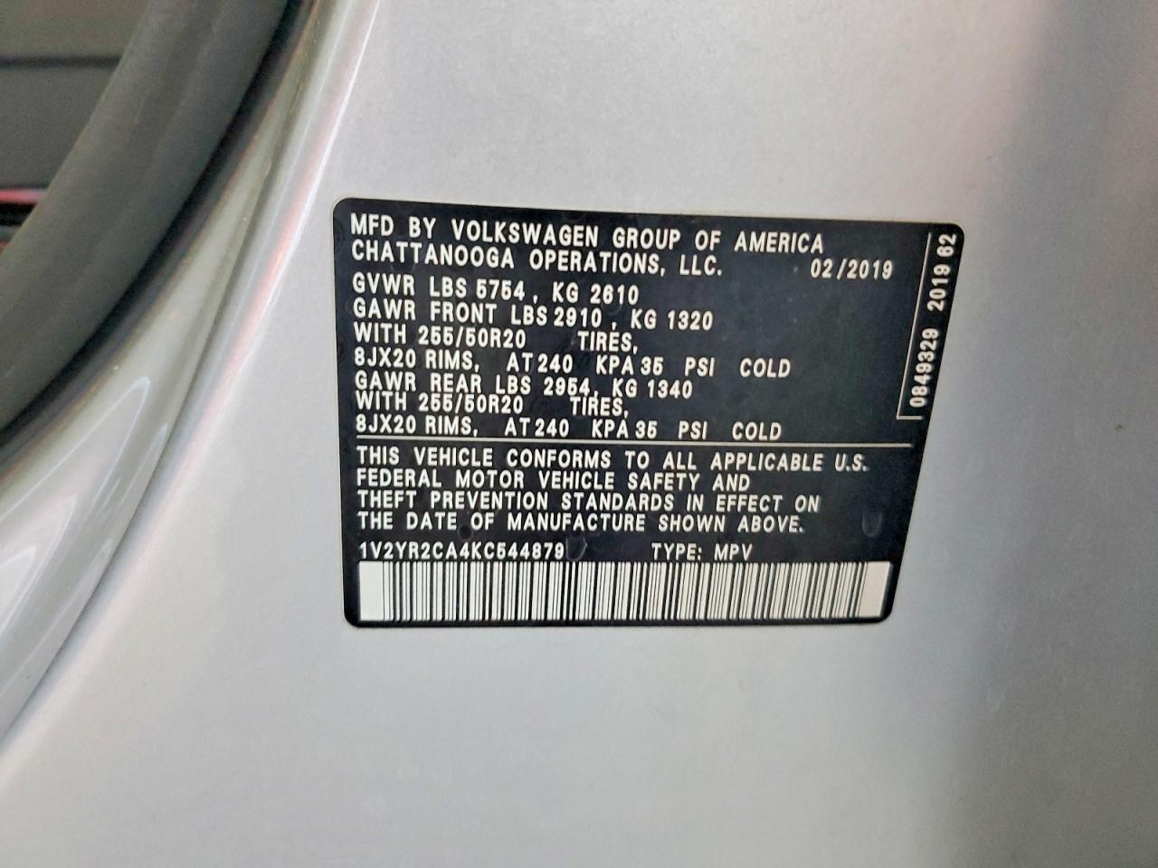 Volkswagen Atlas Se