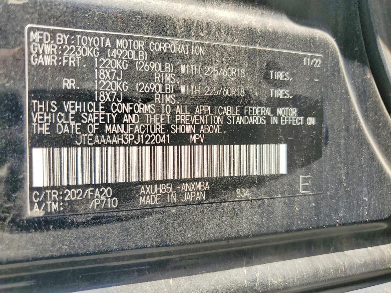 Toyota Venza Le