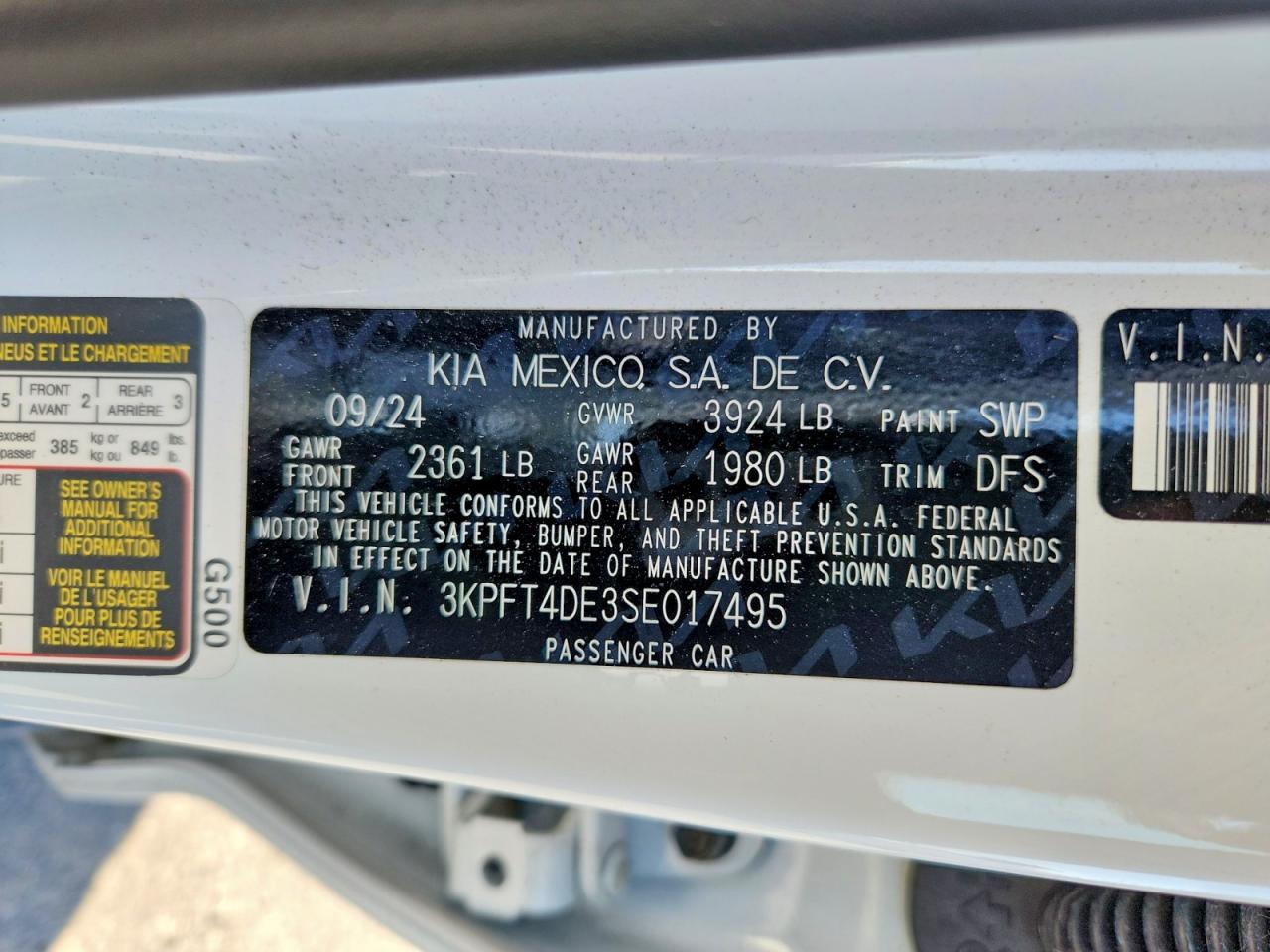 Kia K4 Lxs