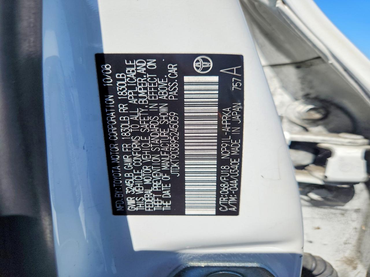 Toyota Yaris Base