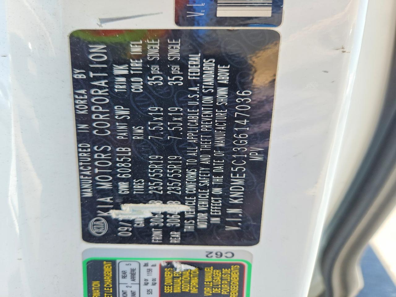 Kia Sedona Sxl