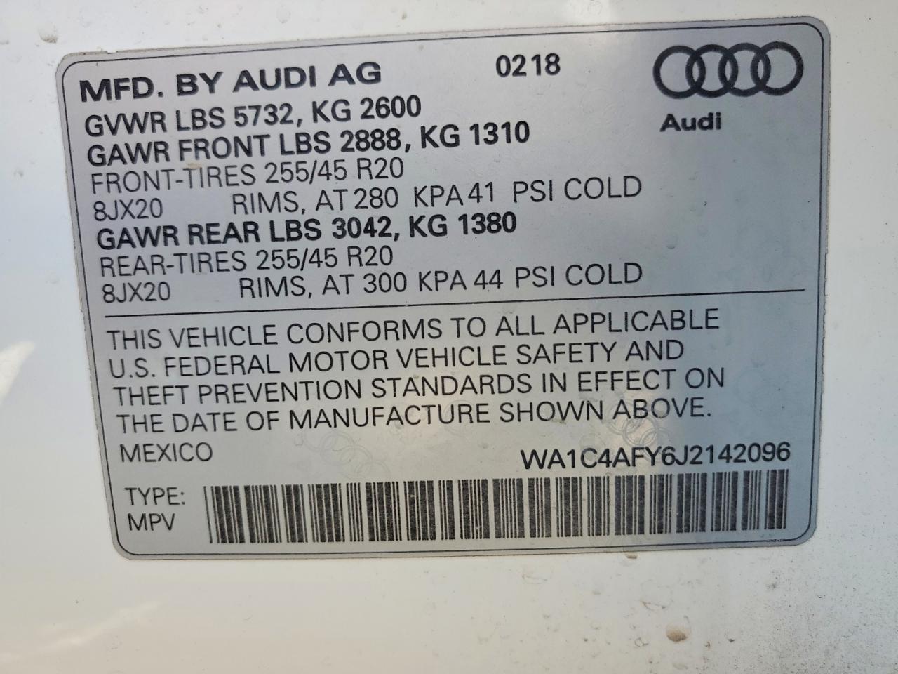 Audi Sq Prestige