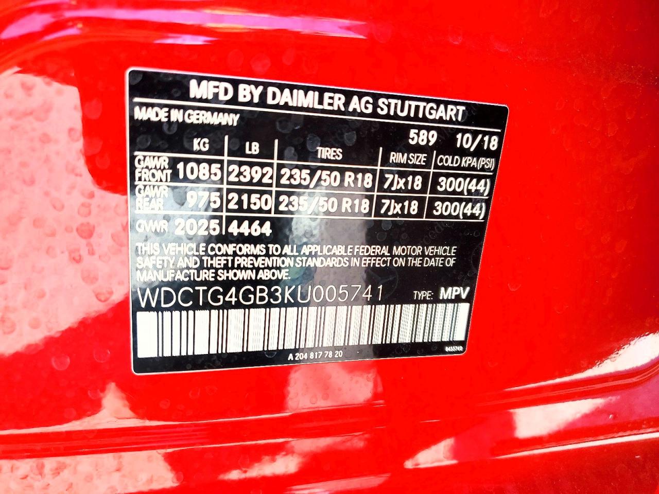 Mercedes-Benz GLA 250 4matic