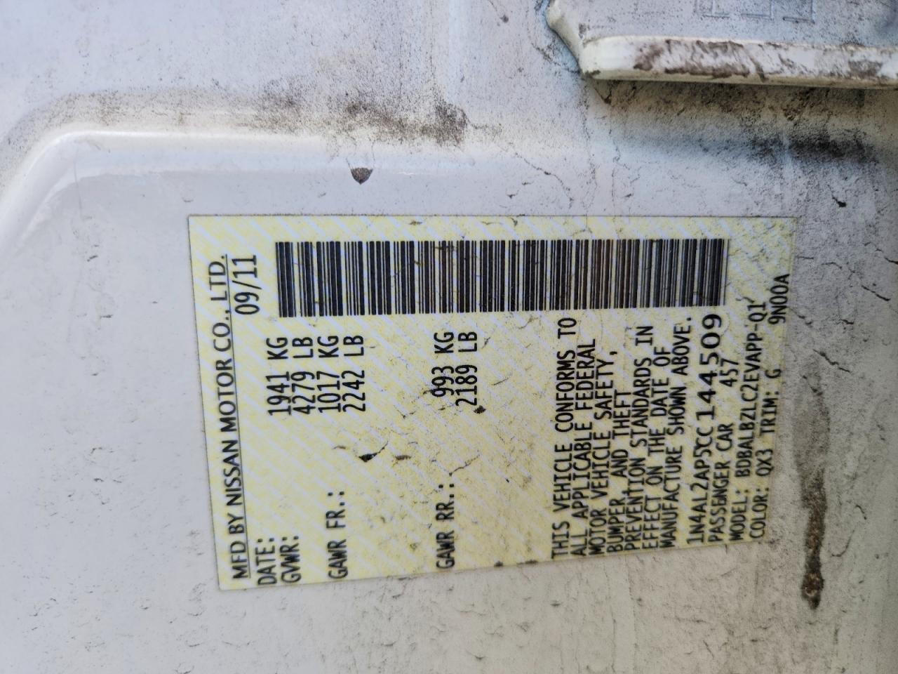 Nissan Altima 2.5