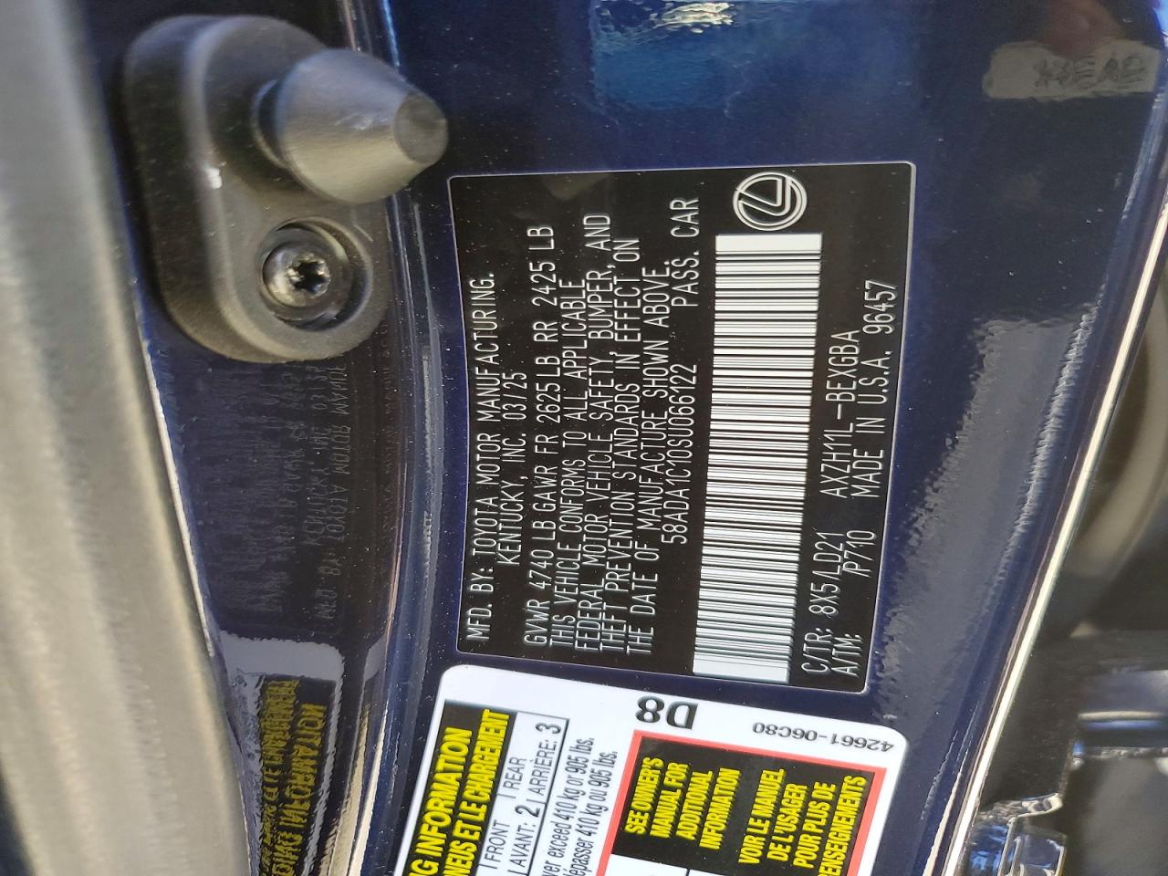 Lexus Es Base