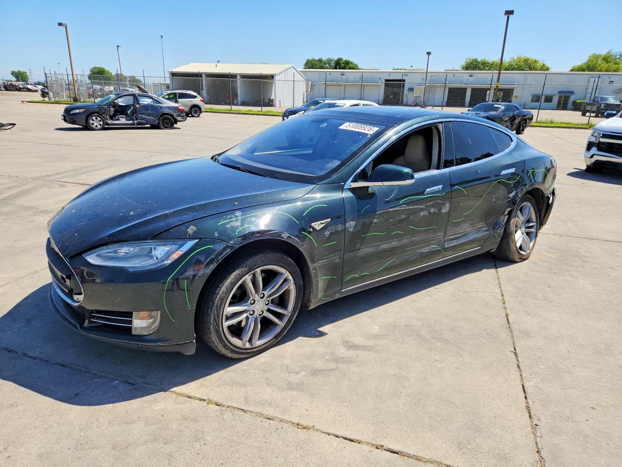 Salvage Tesla Model S Image