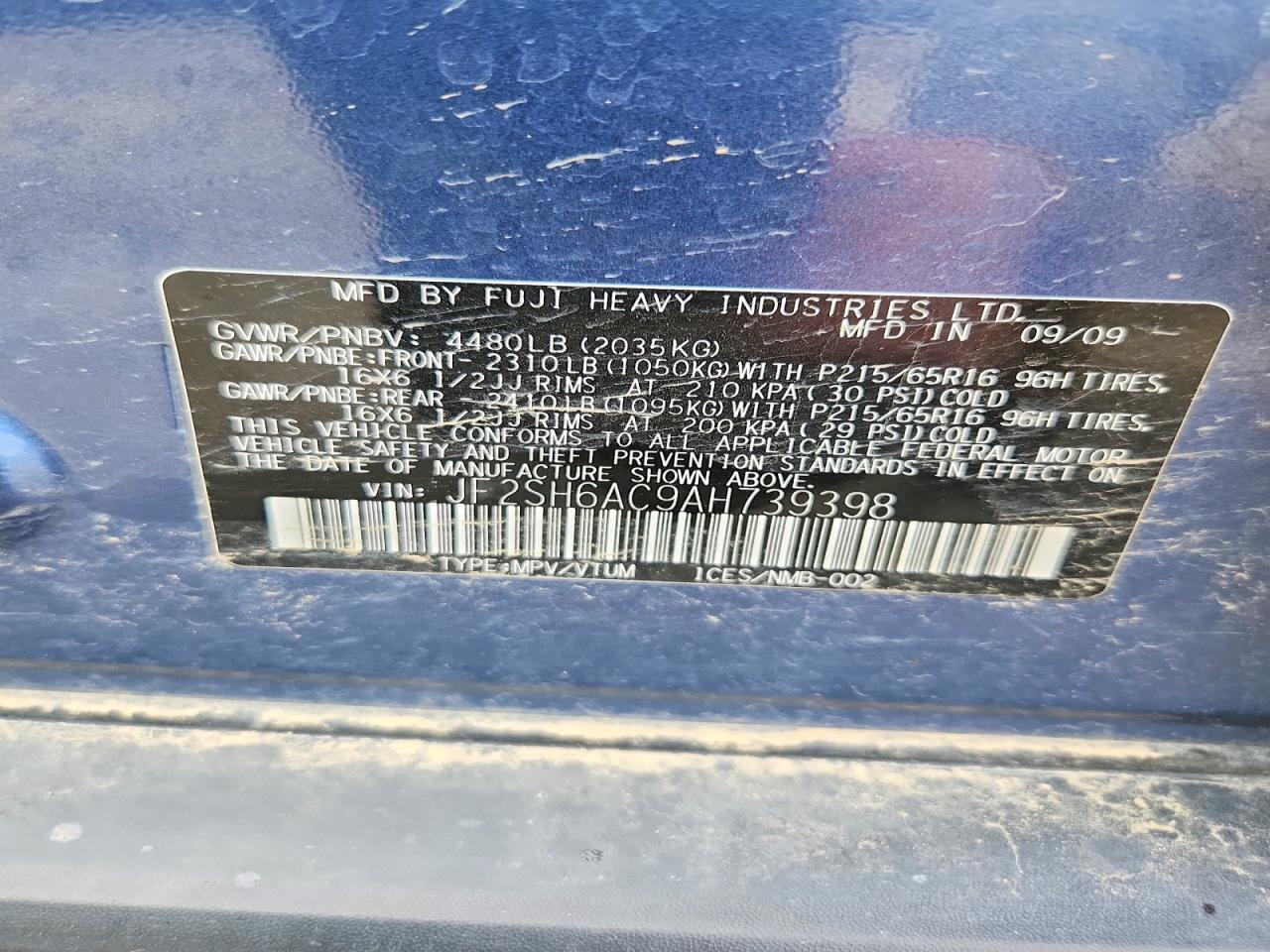 Subaru Forester 2.5x