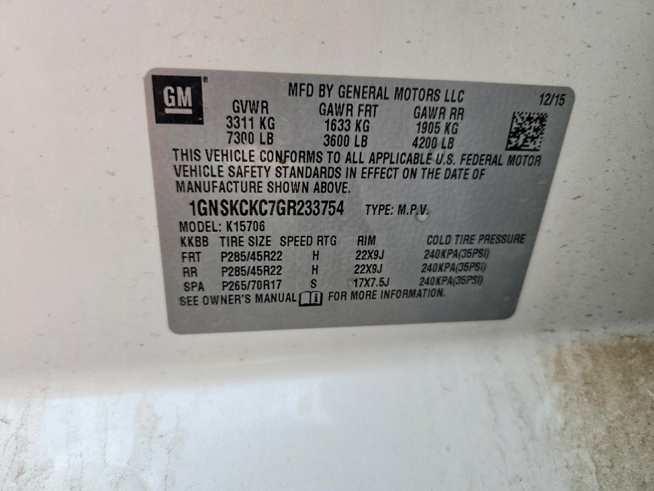 Chevrolet Tahoe K1500 Ltz