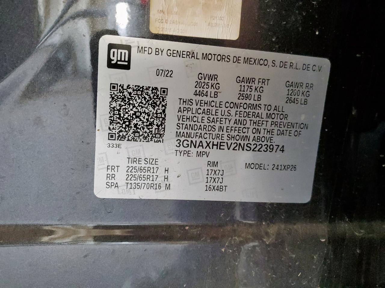 Chevrolet Equinox Ls