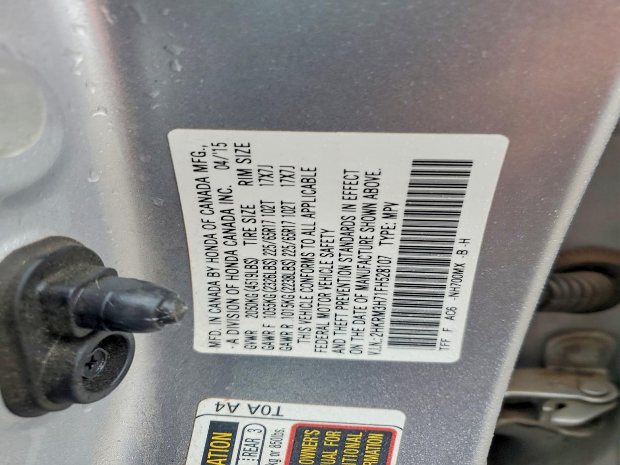 Honda Crv Exl
