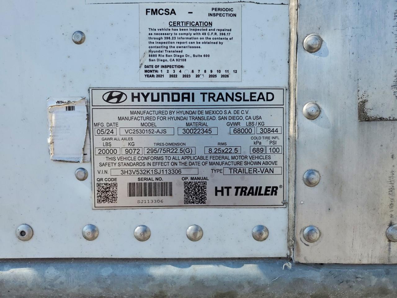 Hyundai Translead Inc Trailers