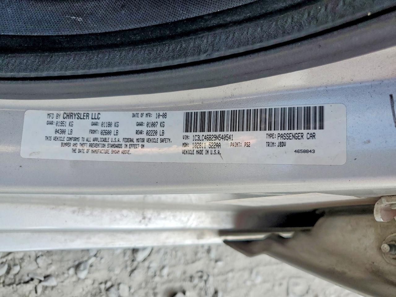 Chrysler Sebring Lx