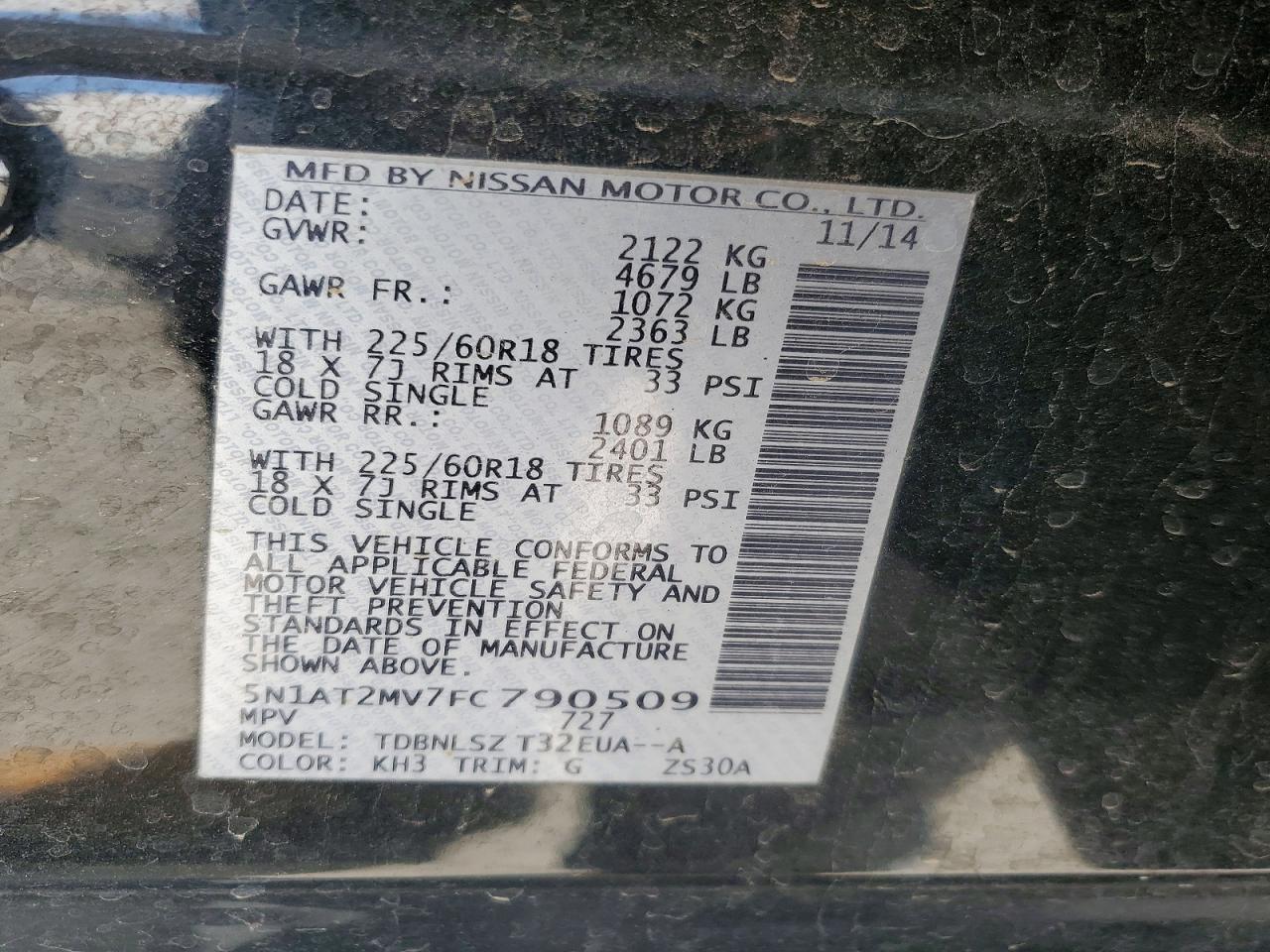 Nissan Rogue Sl