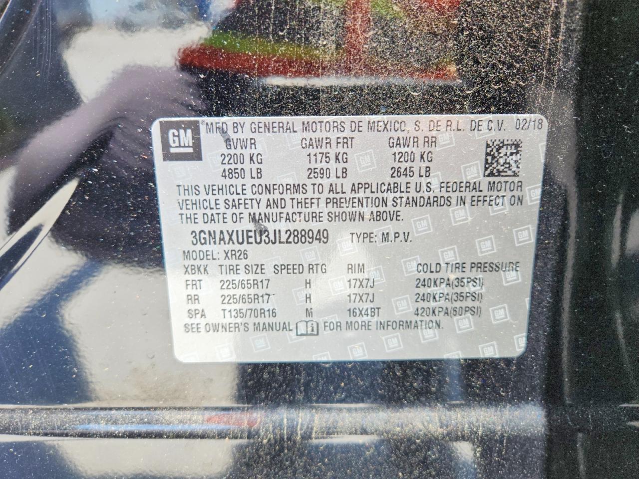 Chevrolet Equinox Lt
