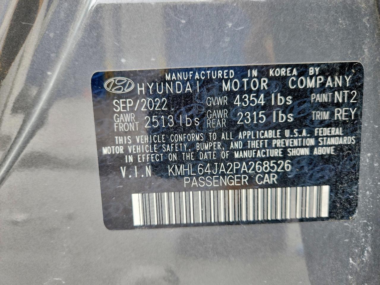 Hyundai SONATA Sel