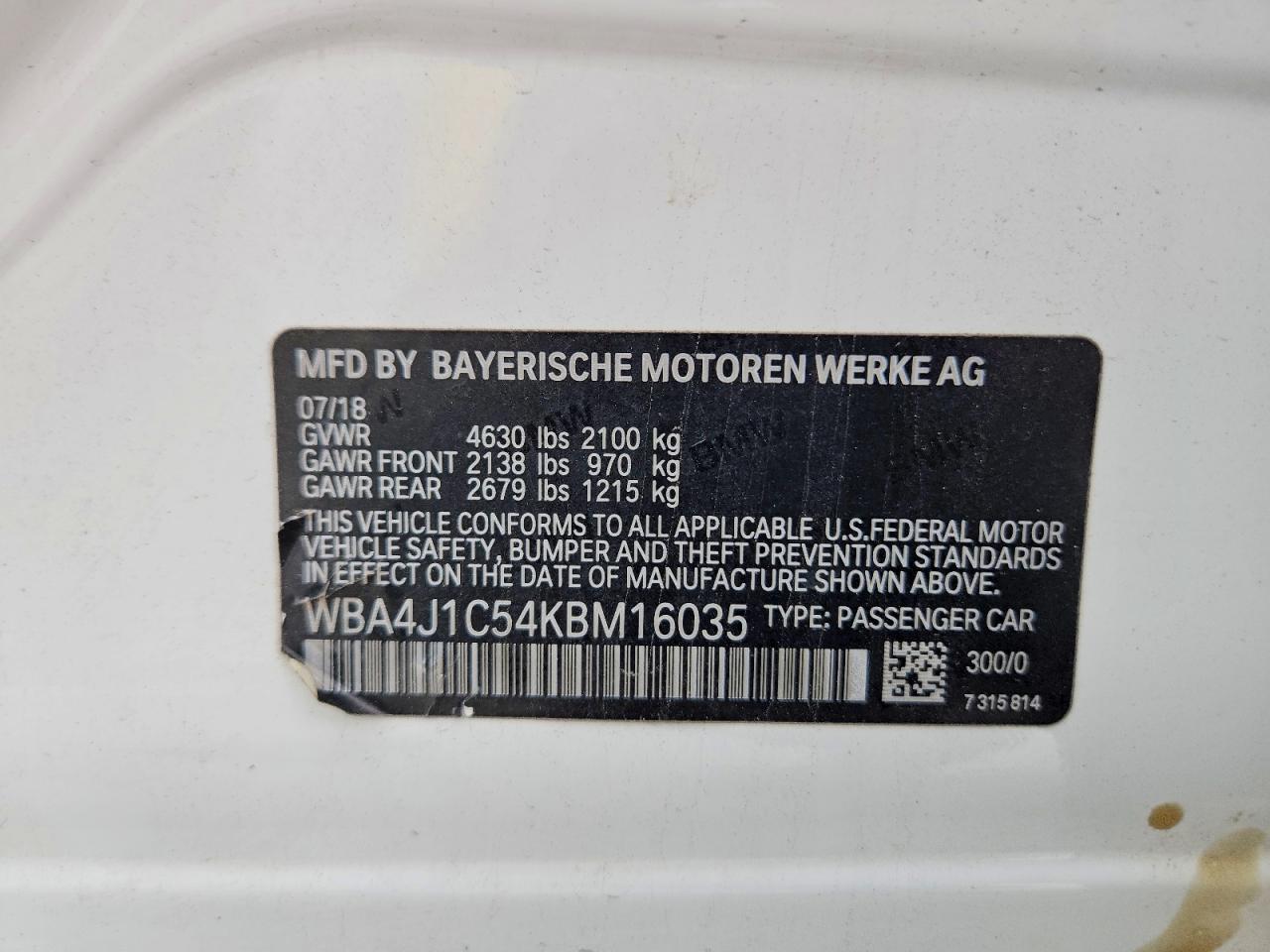 BMW 4 Series Gran Coupe