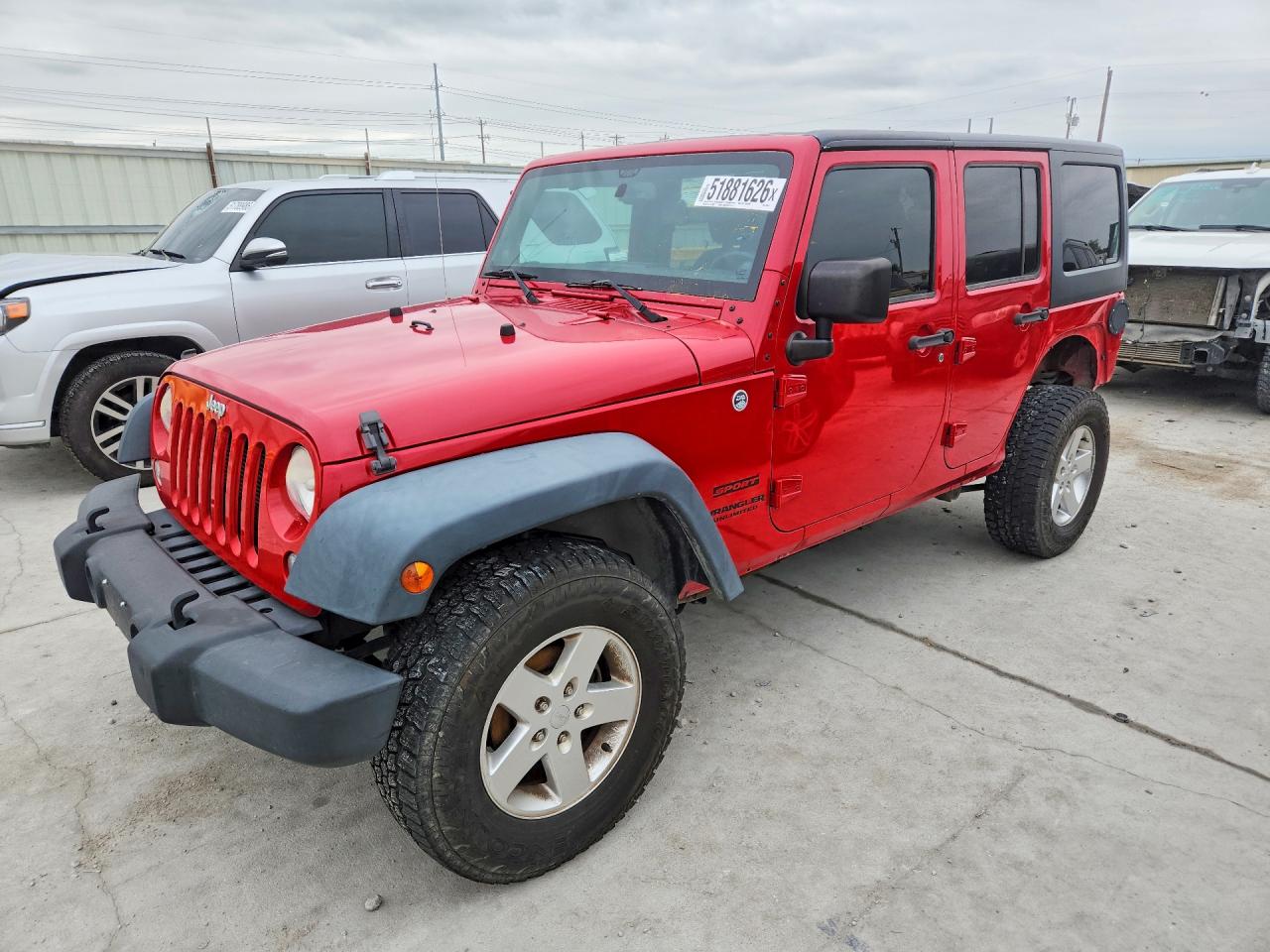 Salvage Jeep Wrangler Image