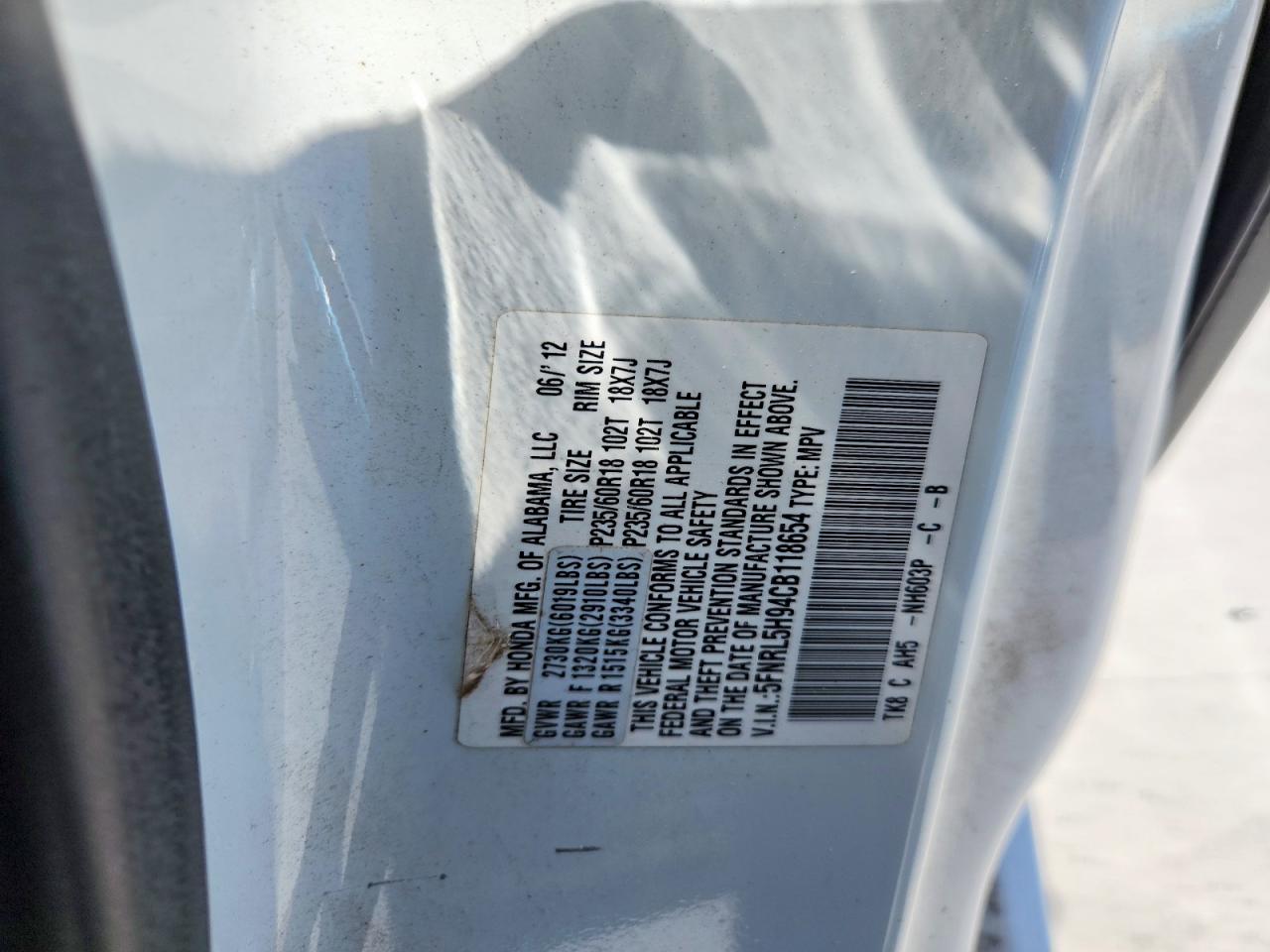 Honda Odyssey Touring