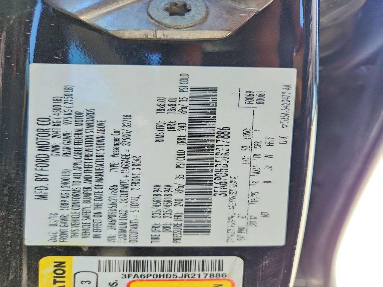 Ford Fusion Se