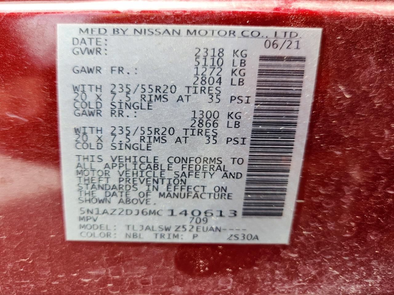 Nissan Murano Platinum