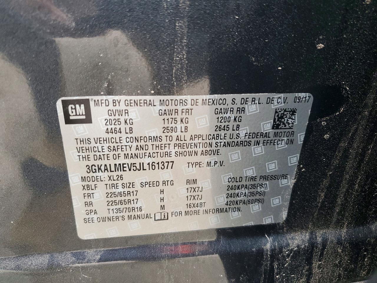 GMC Terrain Sle