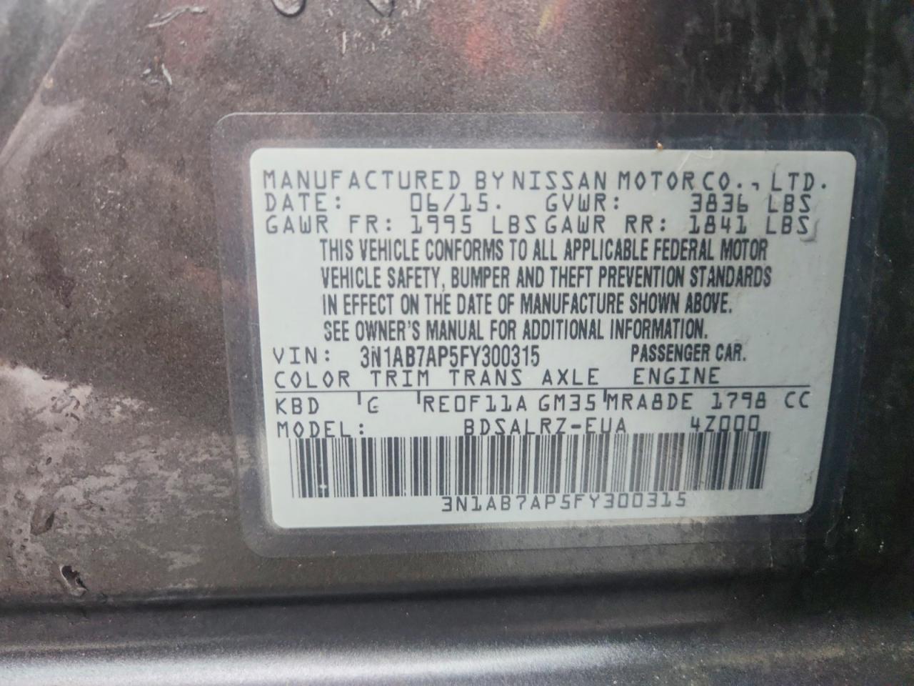 Nissan Sentra Sr