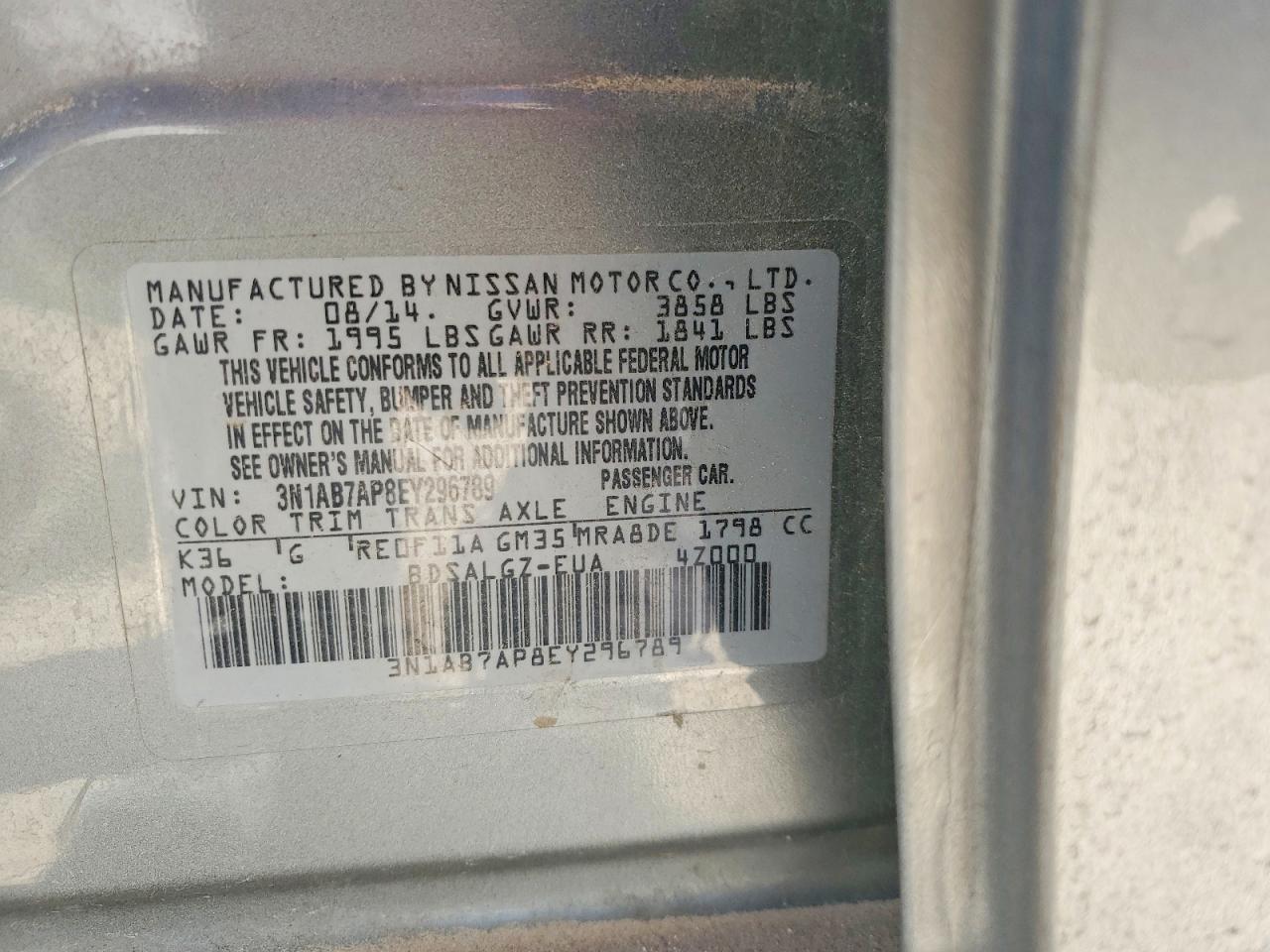 Nissan Sentra Sl