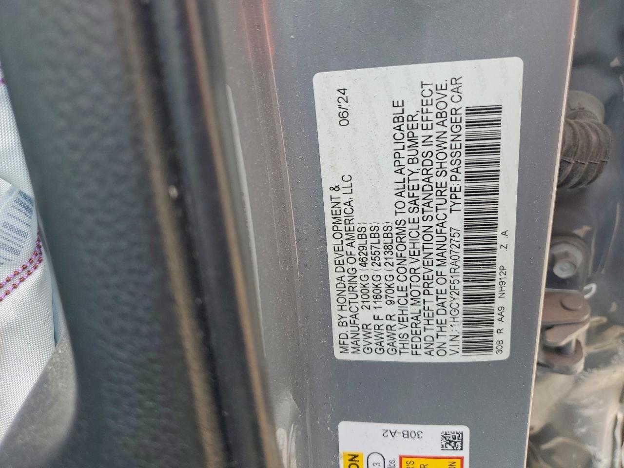 Honda Accord Hybrid Sport