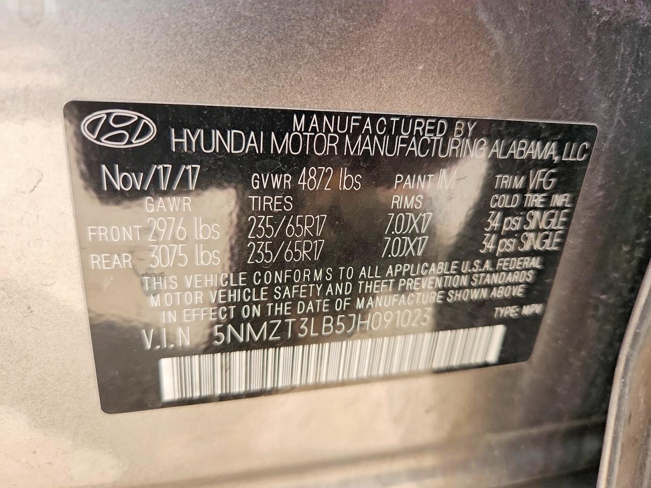 Hyundai SANTA FE 2.4l