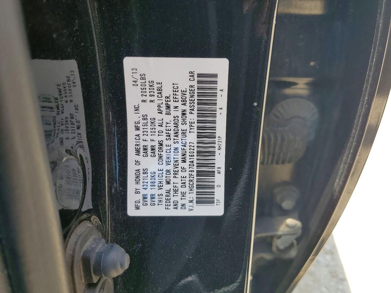 Honda Accord Exl