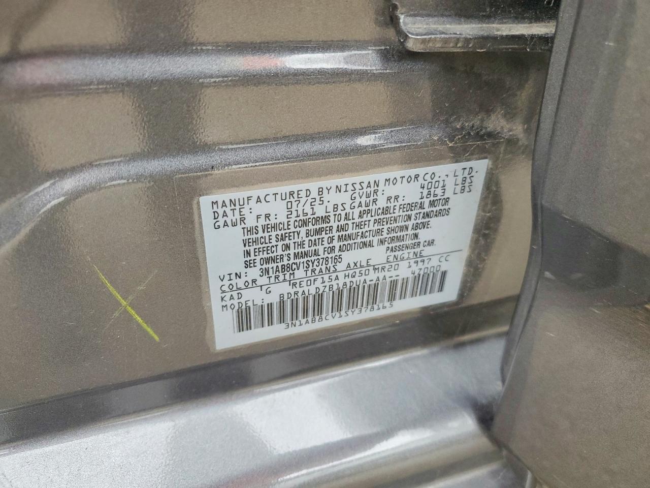 Nissan Sentra Sv