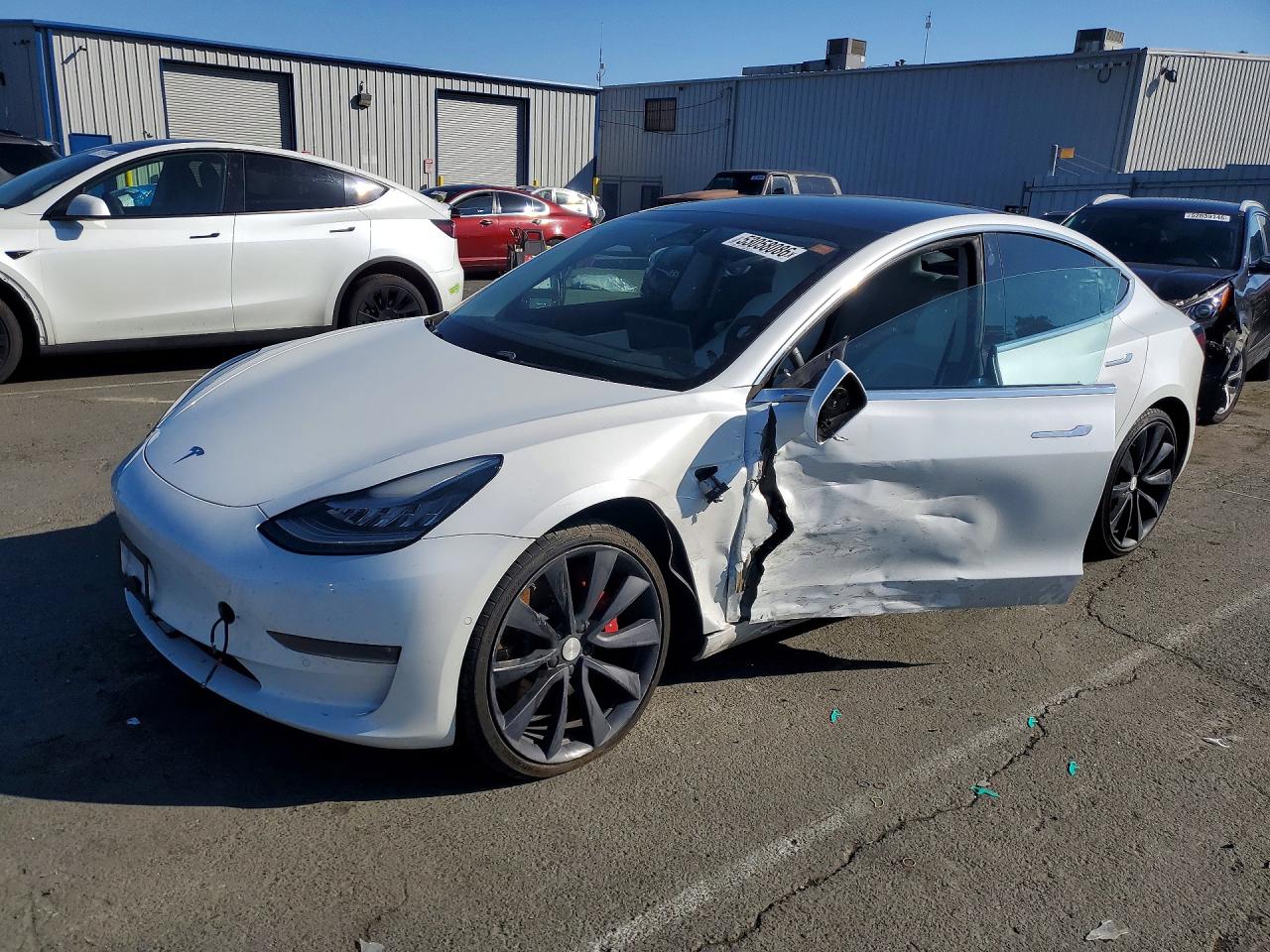 Salvage Tesla Model 3 Image