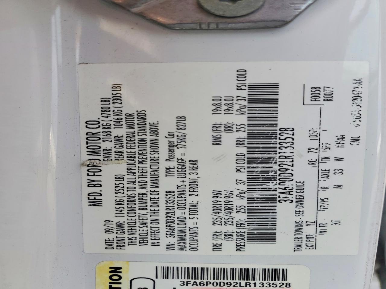 Ford Fusion Titanium