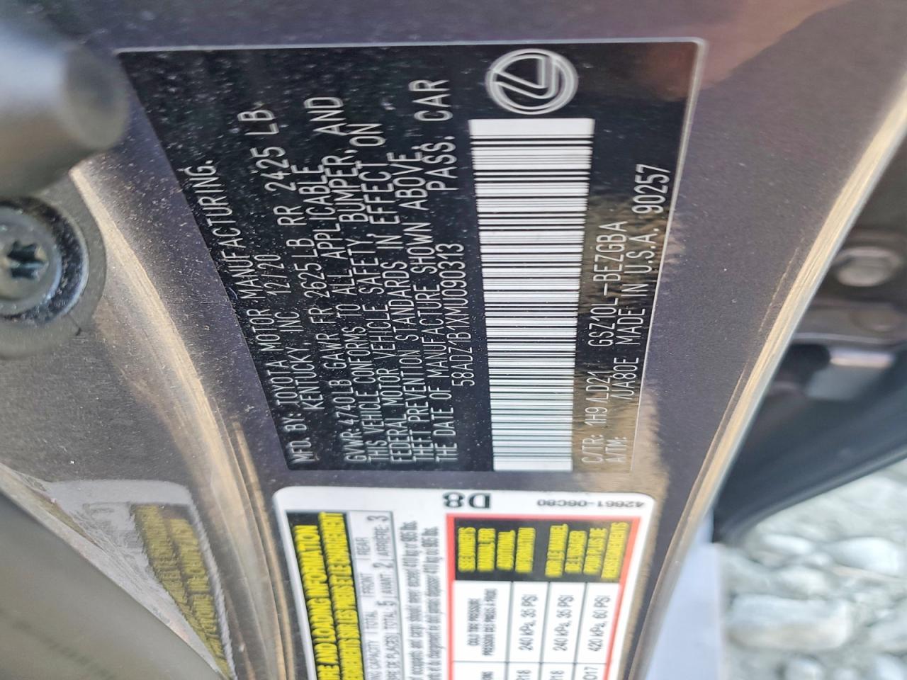 Lexus Es Base