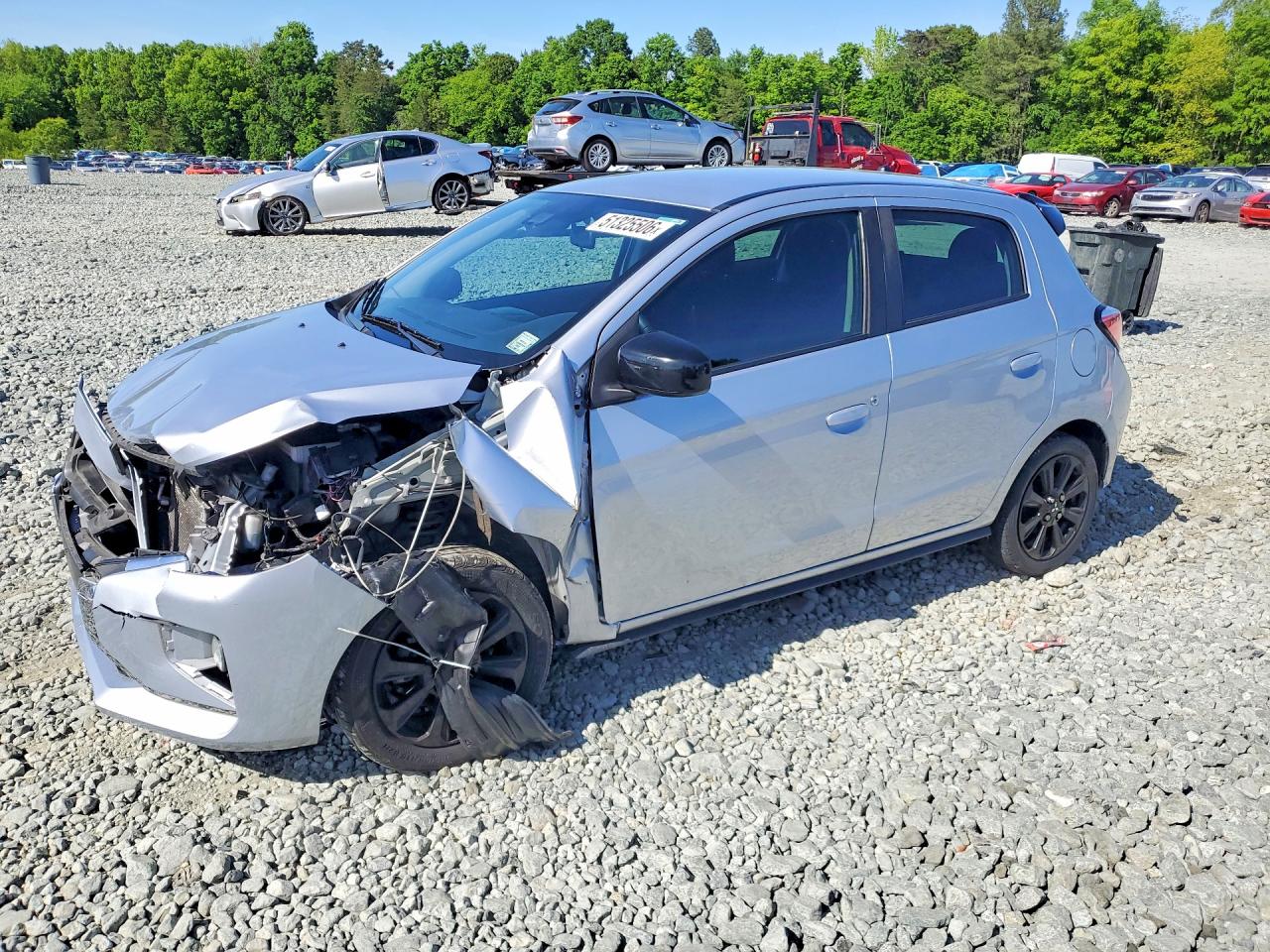 Salvage Mitsubishi Mirage Image