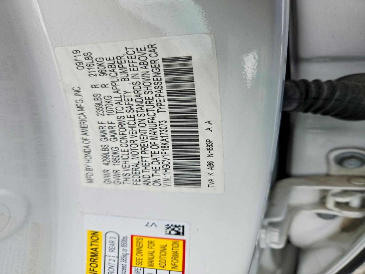 Honda Accord Lx