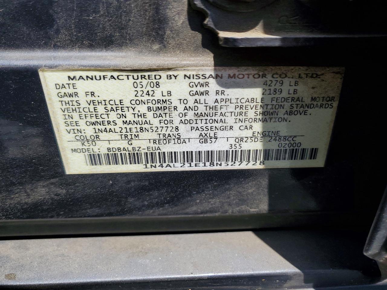Nissan Altima 2.5