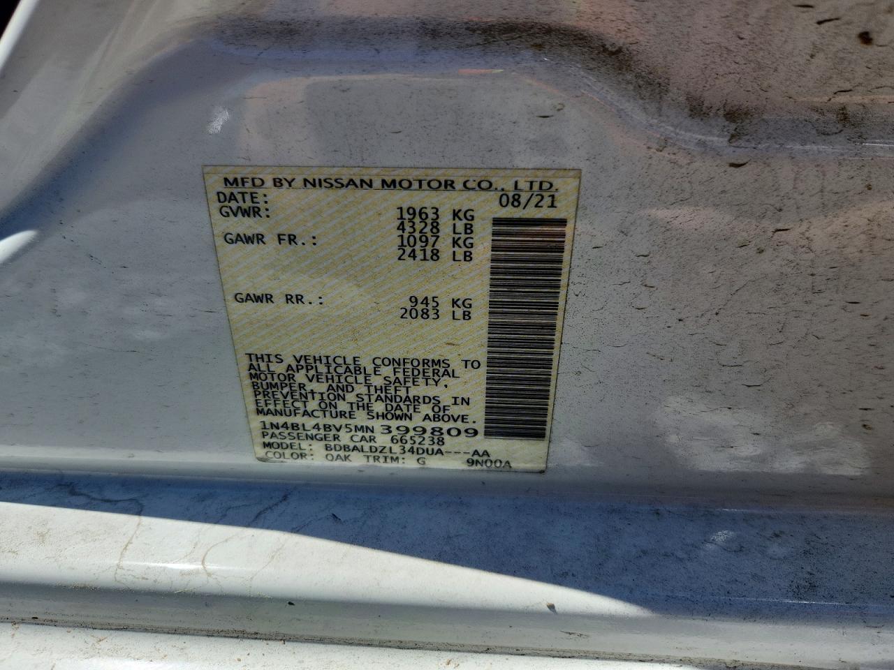 Nissan Altima S