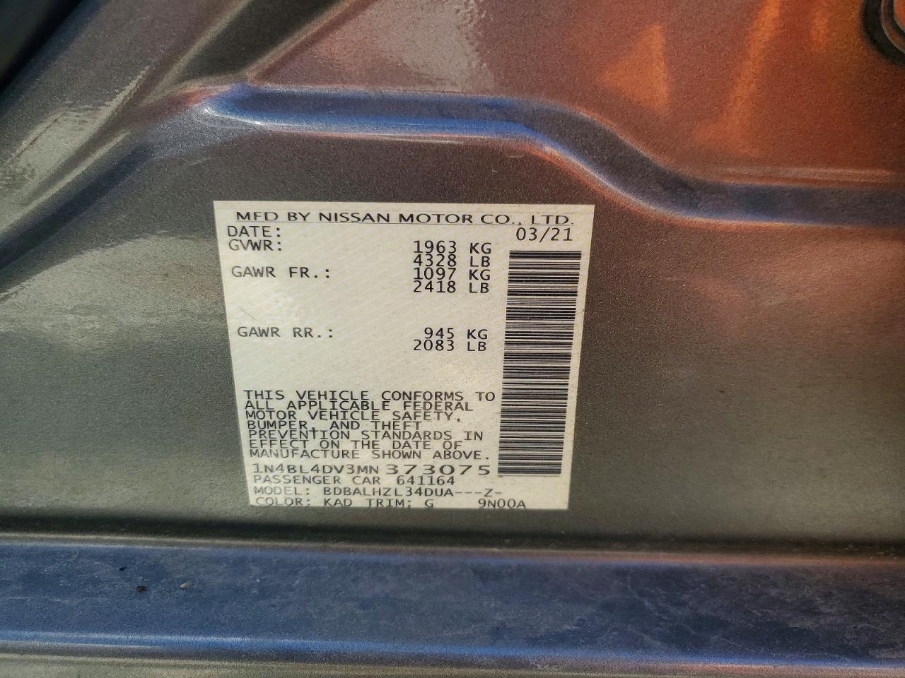 Nissan Altima Sv