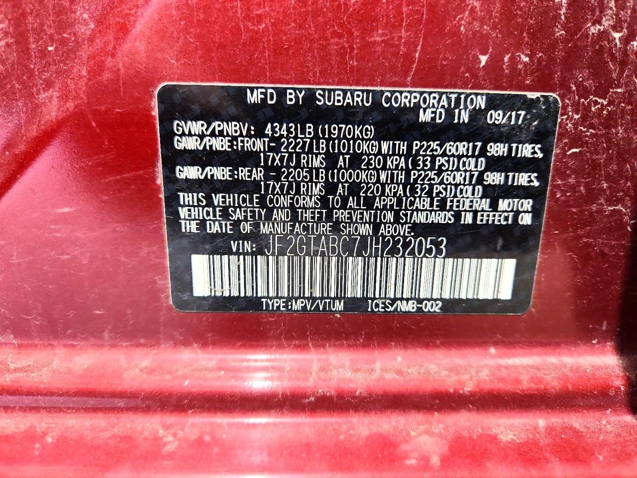 Subaru Crosstrek Premium