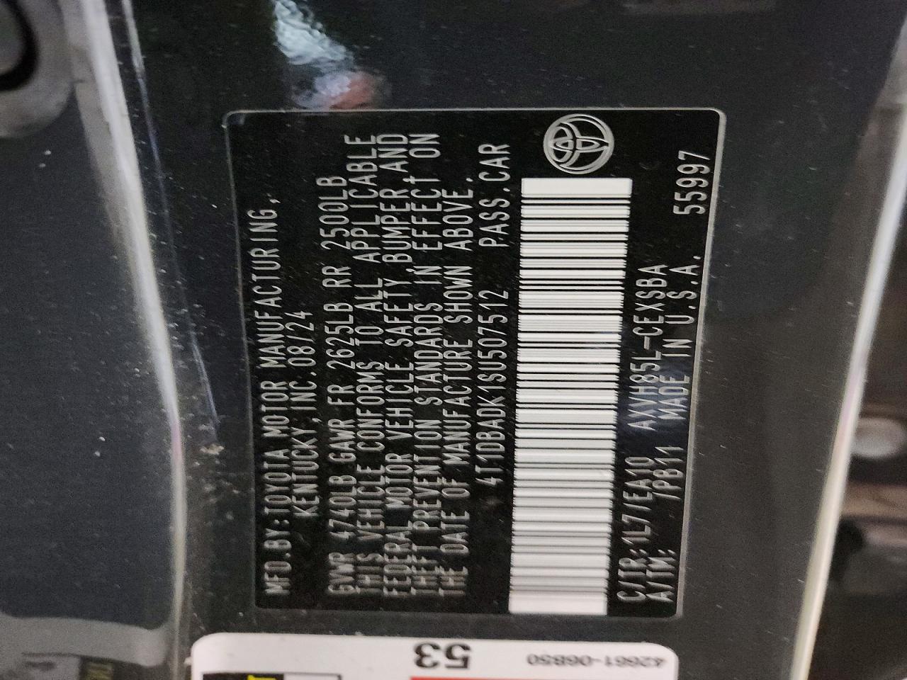 Toyota Camry Se
