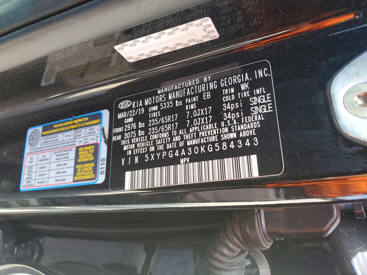 Kia Sorento L
