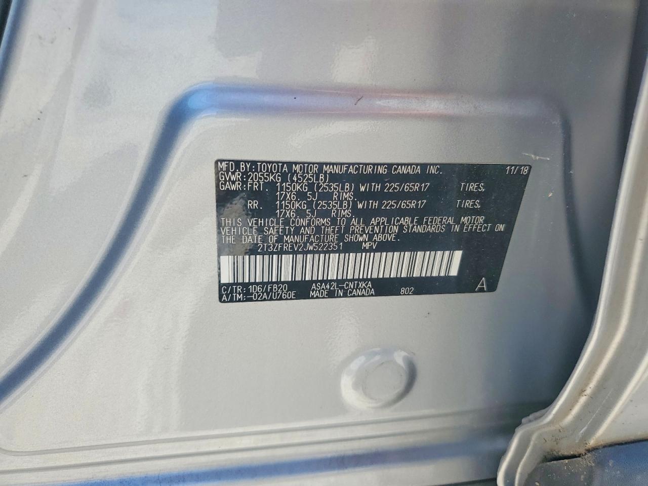 Toyota RAV4 Le