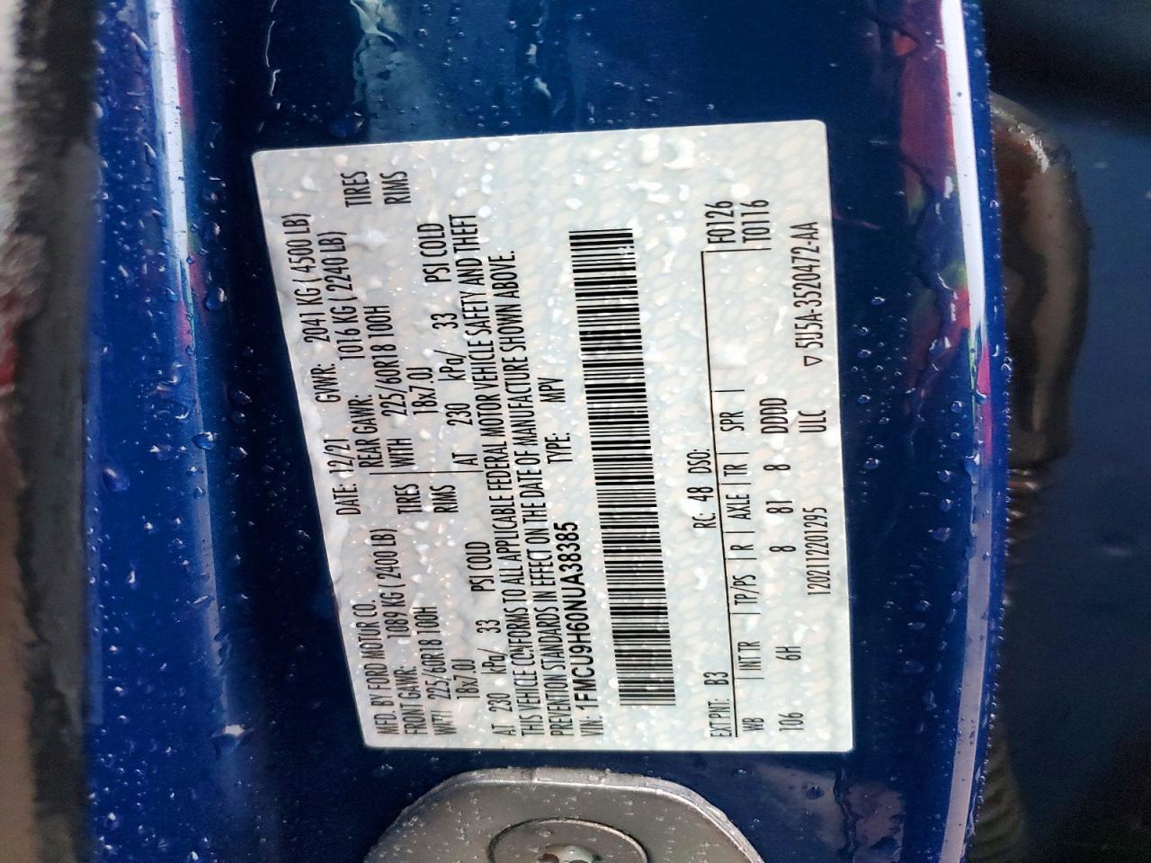 Ford Escape Sel