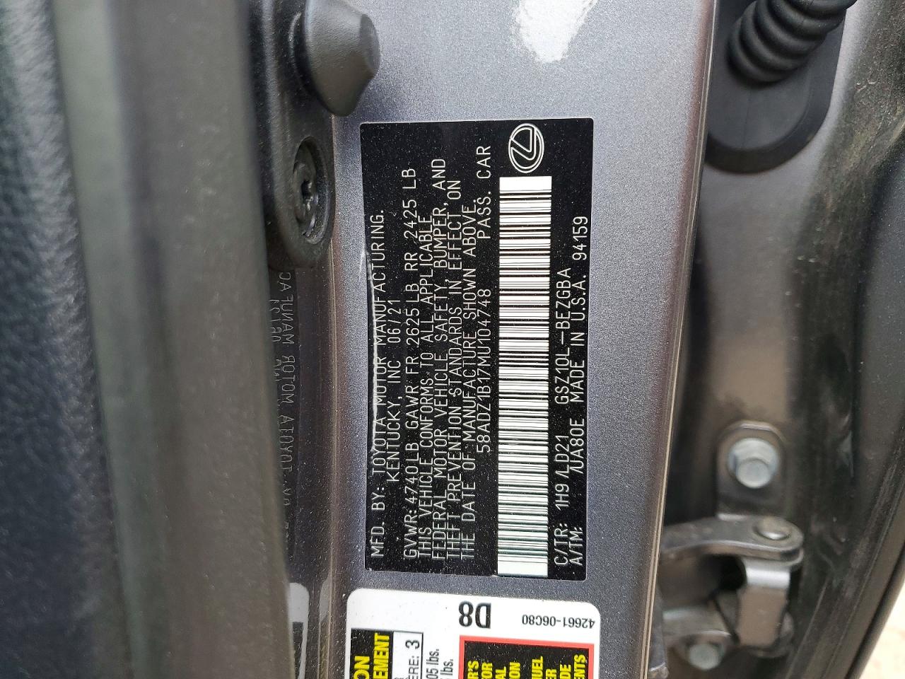 Lexus Es Base