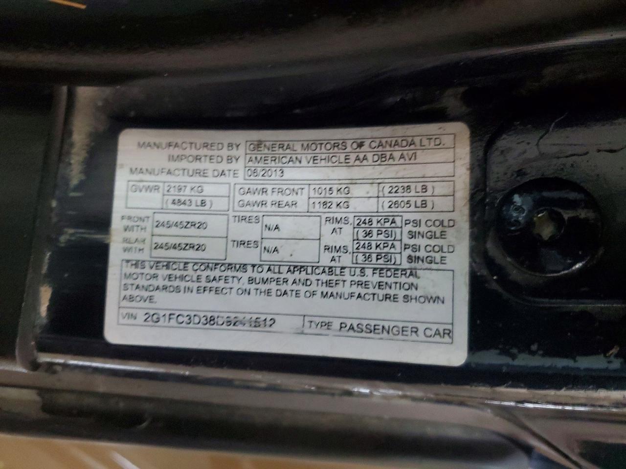 Chevrolet Camaro Lt