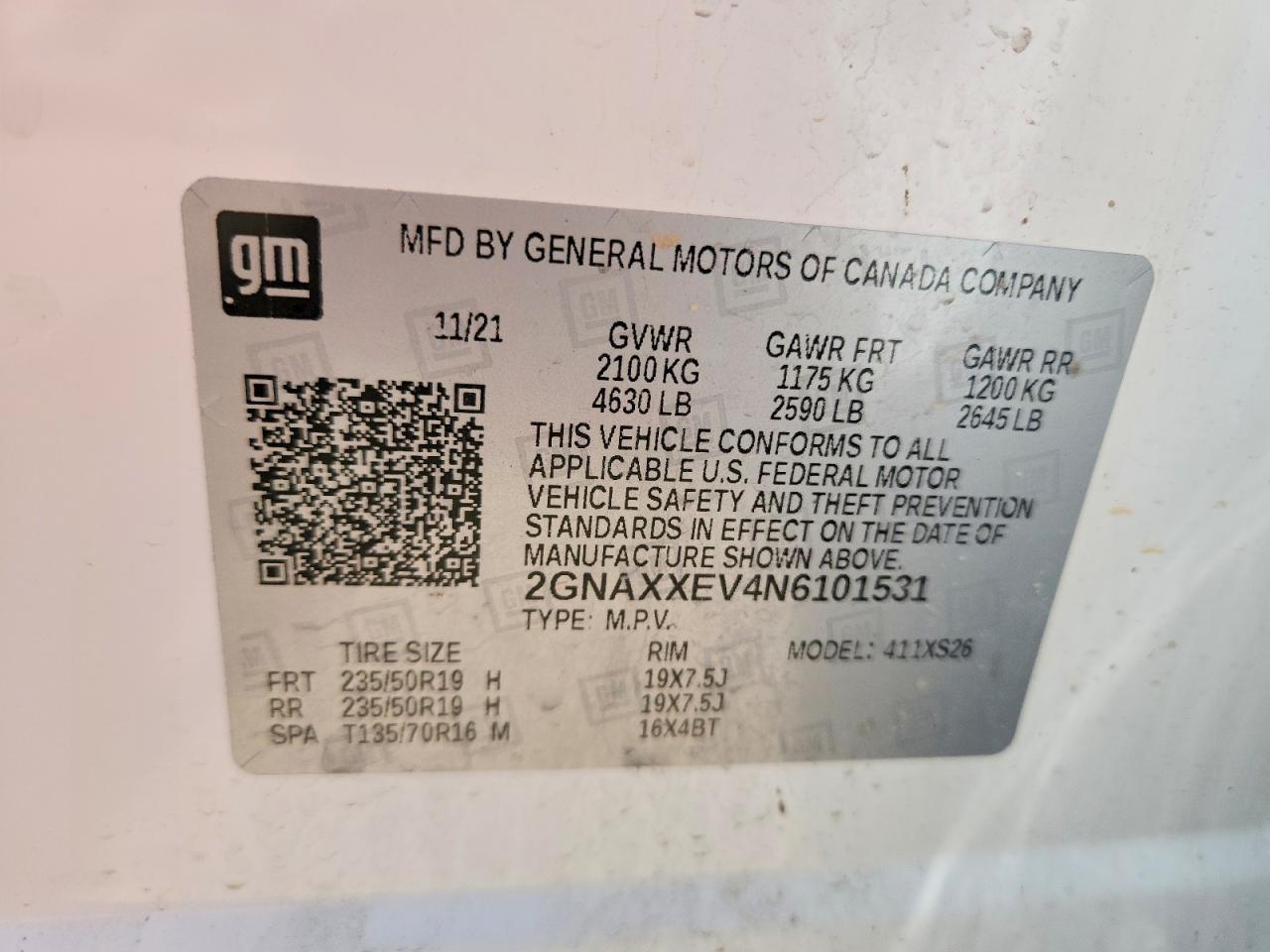 Chevrolet Equinox Premier