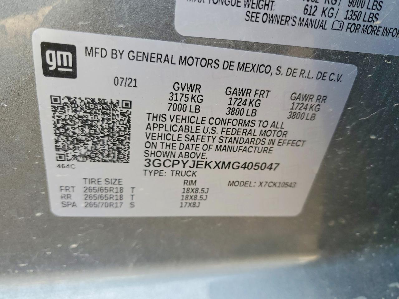 Chevrolet Silverado K1500 Lt