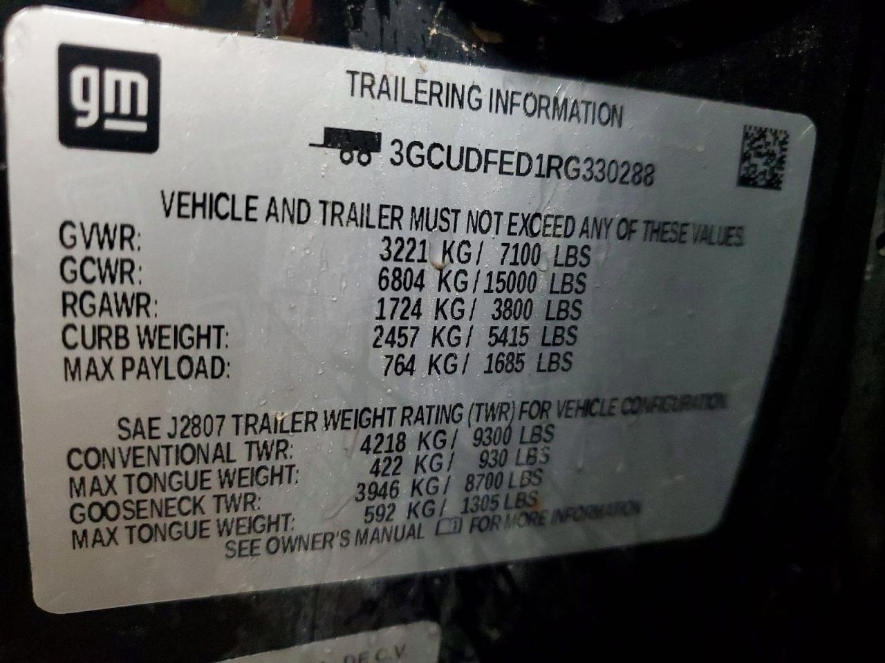 Chevrolet Silverado K1500 Lt Trail Boss