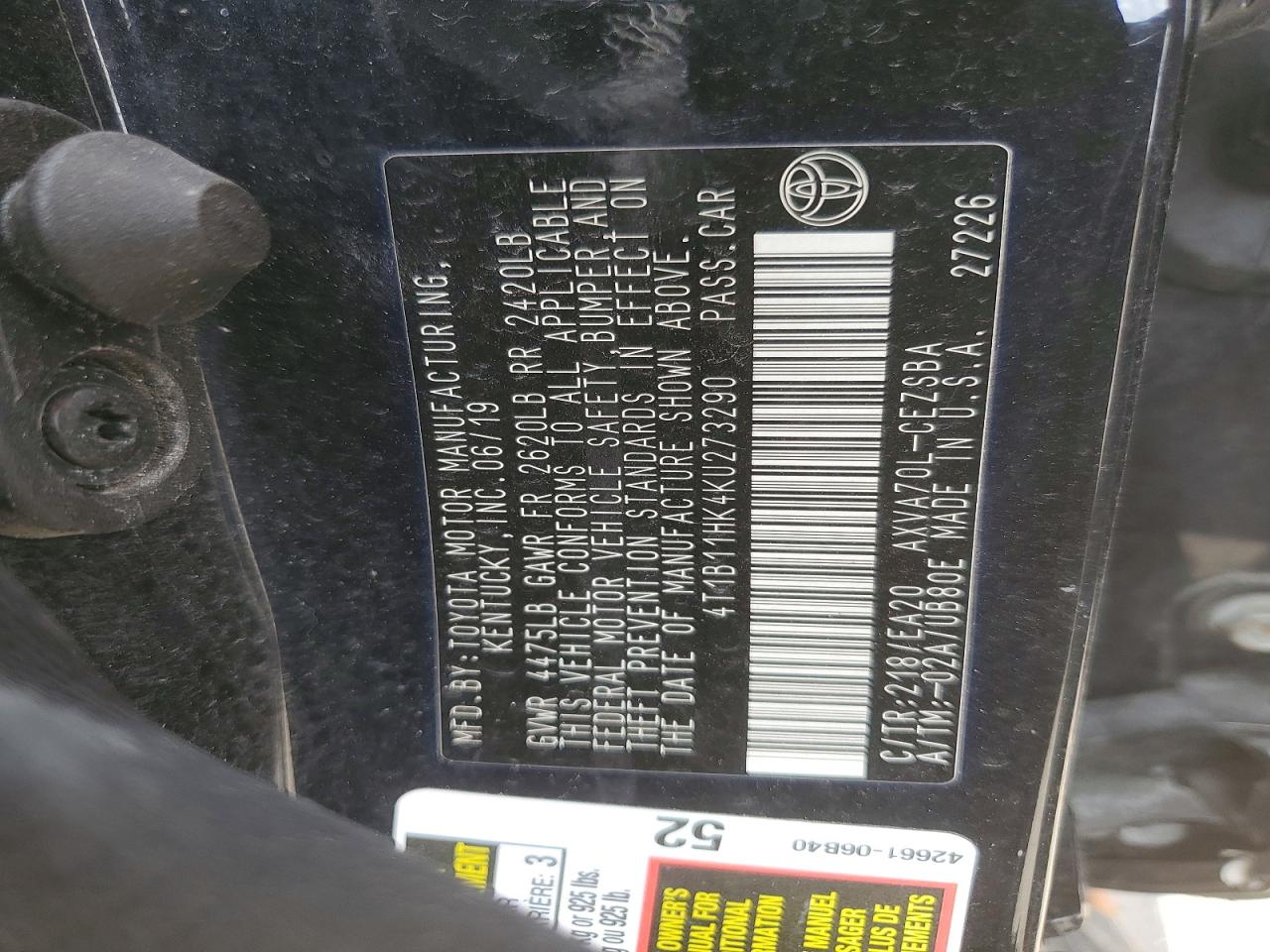 Toyota Camry Se